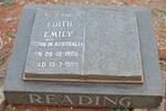 READING Edith Emily 1908-1959