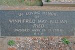 RIED Winnifred May Killian -1956