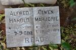 READ Alfred Harold 1915-2012 & Olwen Marjorie 1920-1979