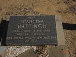 HATTINGH Francina 1965-1965