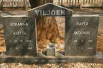 VILJOEN David Jacobus 1907-1959 & Johanna Aletta 1909-1994