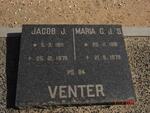 VENTER Jacob J. 1911-1979 & Maria C.J.S. 1918-1979