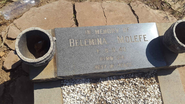 MOLEFE Belemina -1949