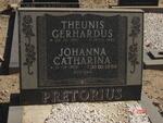 PRETORIUS Theunis Gerhardus 1901-1982 & Johanna Catharina 1906-1994