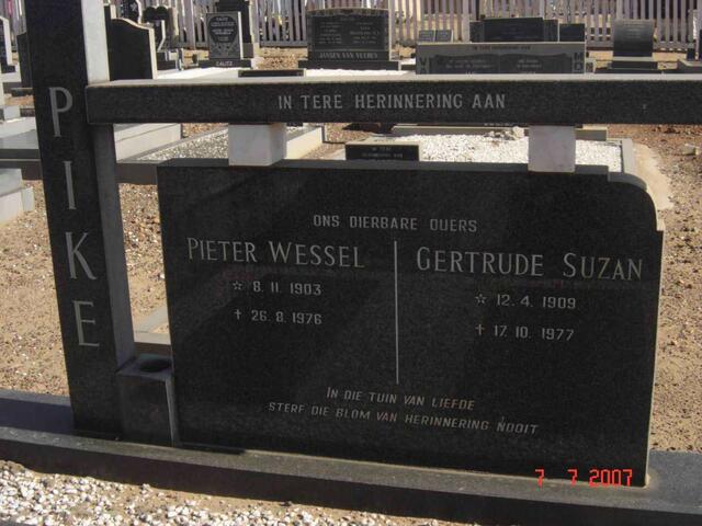 PIKE Pieter Wessel 1903-1976 & Gertrude Suzan 1909-1977