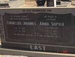 LAST Cornelius Johannes 1888-1976 & Anna Sophia PRINSLOO 1897-1983