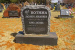 BOTHMA Jacobus Johannes 1939-2006 & Anna Jacoba 1937-