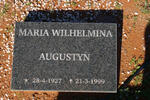AUGUSTYN Maria Wilhelmina 1927-1999