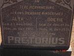 PRETORIUS Alta 1948-1951 :: PRETORIUS Boetie 1950-1951