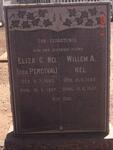 NEL Willem.A 1883-1957 & Eliza C. PERCIVAL 1890-1957