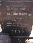 OTTO Martha Maria 1915-1953