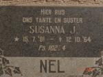 NEL Susanna J. 1881-1964