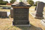 McCULLOCH Wm. 1853-1930 & Alicia 1855-1932