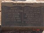 OOSTHUIZEN Elizabeth Alettha nee BENADE 1884-1952