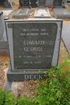 DECK Edward George 1919-1984