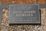 MEINTJES Aletta Susanna 1902-1987