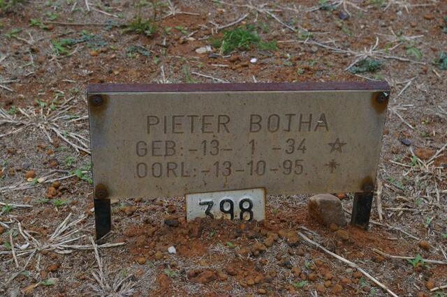 BOTHA Pieter 1934-1995