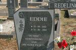 REDELINGHUYS Eddie 1932-2002