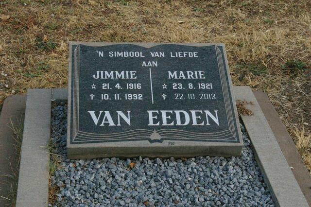 EEDEN Jimmie, van 1916-1992 & Marie 1921-2013