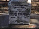 SWANEPOEL Bettie 1908-1913