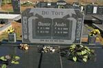 TOIT Dawie, du 1919-2010 & Andri 1924-1994
