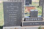 KLOPPERS Gert Pieter 1924-1975 & Debora Johanna 1930-1971