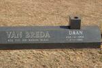 BREDA Daan, van 1906-1986 & Hester 1913-1983