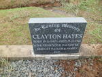 HAYES Clayton 1907-1944
