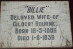 BOURNE Billly 1886-1939