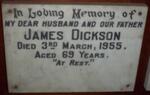 DICKSON James -1955