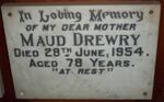 DREWRY Maud -1954