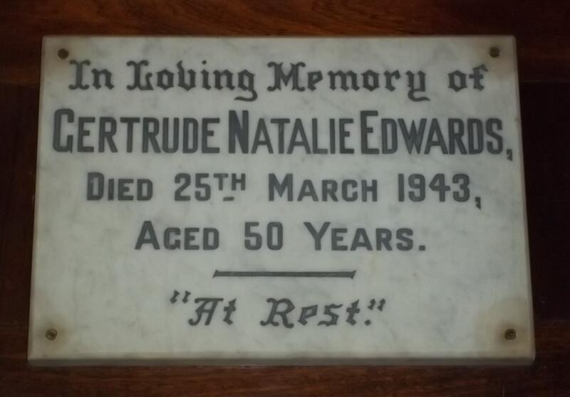 EDWARDS Gertrude Natalie -1943