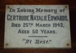 EDWARDS Gertrude Natalie -1943