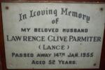PARMITER Lawrence Clive -1955