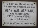 RAW Alan Wallace -1942