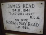 READ James -1941 & Norah May -1966