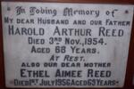 REED Harold Arthur -1954 & Ethel Aimee -1956
