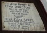 SCOTT Edwin Denny -1943 & Nina Eliza - 1945