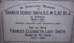 SMITH Charles George 1858-1941 & Frances Elizabeth 1874-1954