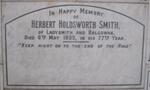 SMITH Herbert Holdsworth -1933