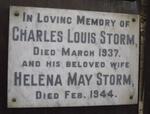 STORM Charles Louis -1937 & Helena May -1944