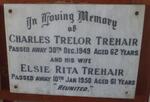 TREHAIR Charles Trelor -1949 & Elsie Rita -1950