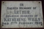 WILLS Arthur -1939
