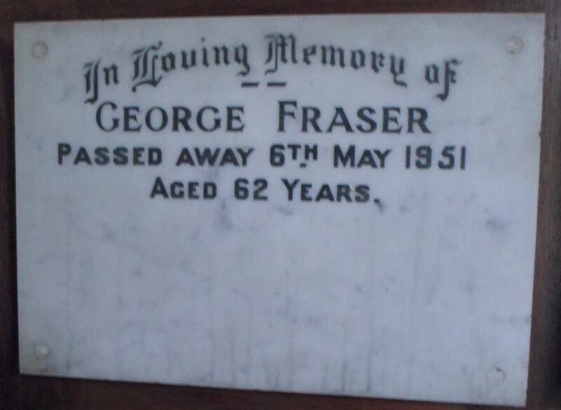 FRASER George -1951