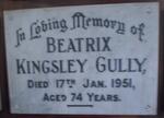 GULLY Beatrix Kingsley -1951