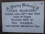 HARRIS Joan Margery -1952