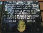 TAHNIL Sade Thomas 1999-1999