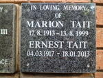 TAIT Ernest 1917-2013 & Marion 1913-1999