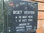 VENTER Boet 1935-1996