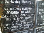 MLABA Joshua 1931-2001